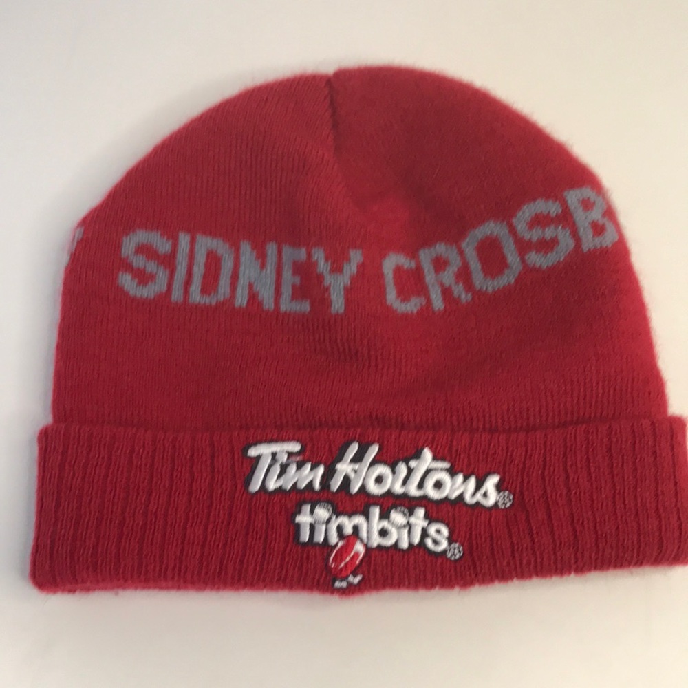 Tim Hortons TimBits Sidney Crosby knitted cap